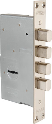 Замок Mottura (Моттура) врезной сувальдный 72.110 (толщина 25 мм), без накл.