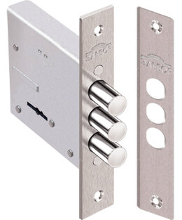 Замок Elbor (Эльбор) врезной сувальдный Кремень 1.04.07, 5 кл. /08958/