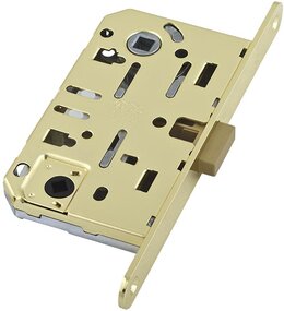 B06102.50.03 AGB (АГБ) (=B04102) Защелка врезная WC (лат.) тех. уп. без отв. пл. MEDIANA POLARIS