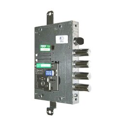 Замок Mottura (Моттура) врезной сувальдный с защёлкой 52.Y515BM-D MyKey (правый) (без накладок), ключ 60 мм