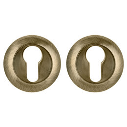 Накладка Punto (Пунто) под цилиндр ET.R.TL54 (ET TL) ABG-6 зелёная бронза