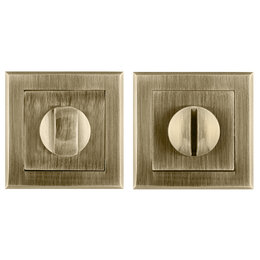 Ручка Punto (Пунто) поворотная BK6.K.QL52 (BK6 QL) ABG-6 зелёная бронза