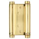 Петля Armadillo (Армадилло) пружинная двусторонняя BH586SS (125*86*1.5) SG (DAS SS 201-5") мат. золото