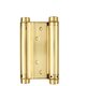 Петля Armadillo (Армадилло) пружинная двусторонняя BH470SS (100*70*1.5) SG (DAS SS 201-4") мат. золото