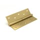 Петля Fuaro (Фуаро) съемная 413/BL-5 125x75x2,5 SB left (мат. золото) левая БЛИСТЕР
