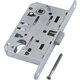 Корпус AGB (АГБ) врезного замка магнитный под цилиндр MEDIANA POLARIS B06103.50.34 (матовый хром)
