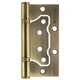 Петля Fuaro (Фуаро) универсальная без врезки IN4500W-BL AB (500-2BB/BL 100x2,5) бронза БЛИСТЕР