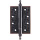 Петля Armadillo (Армадилло) универсальная Castillo CL 500-A4 102x76x3,5 ABL-18 Темная медь