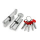 Цилиндровый Fuaro (Фуаро) механизм (D-PRO502/80) D-PRO5002Knob80(30+10+40) CP хром 5Key