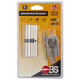 Цилиндровый Kale kilit (Кале килит) механизм 164 OBS SNE/80 (35+10+35) mm никель 5 кл. new