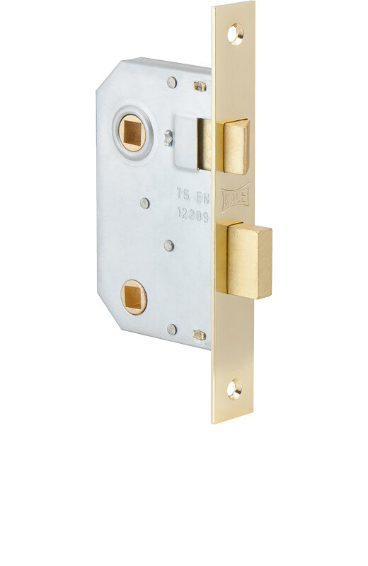 Защелка Kale kilit (Кале килит) врезная 251 WC (44 mm) (латунь), прав.