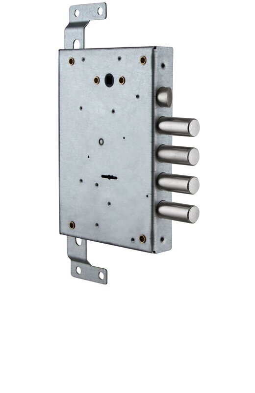 Замок Guardian (Гардиан) врезной сувальдный с защёлкой ЗВ 21.14 Т (прав.) со смен.мех-ом, (без накл), 5+1 кл /123:212/