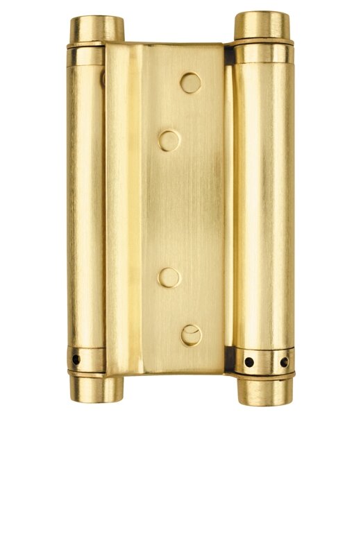 Петля Armadillo (Армадилло) пружинная двусторонняя BH586SS (125*86*1.5) SG (DAS SS 201-5") мат. золото