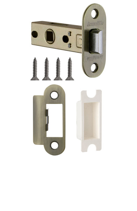 Защелка Armadillo (Армадилло) врезная LH 220-45-25 AB Бронза BOX /овал/