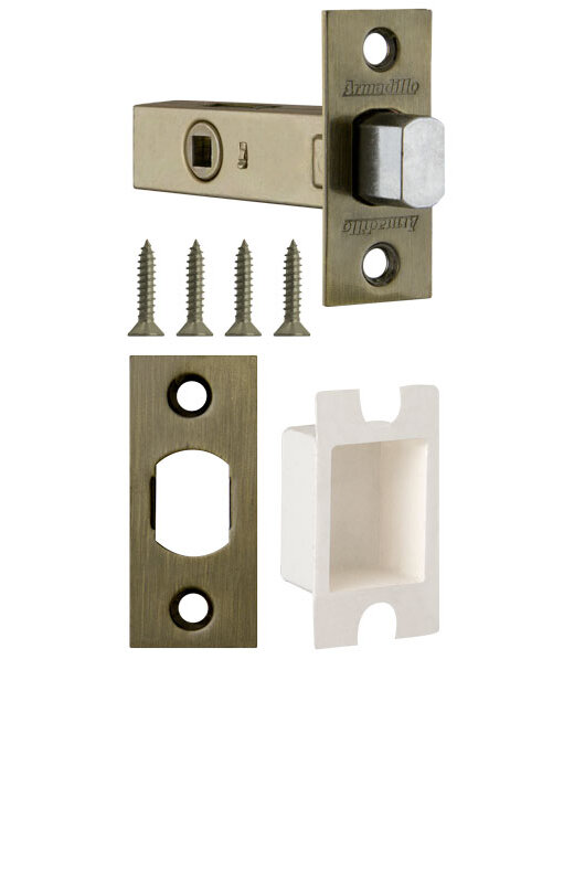 Задвижка Armadillo (Армадилло) врезная METDB920-45-25 (DB 920-45-25) AB бронза SKIN