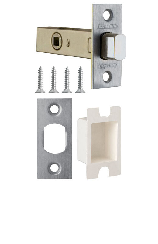 Задвижка Armadillo (Армадилло) врезная METDB920-45-25 (DB 920-45-25) SN Матовый никель SKIN