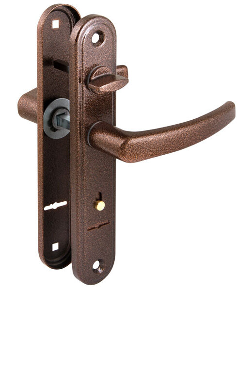 Ручка Guardian (Гардиан) дверная 4112 Вега (антик) /124:1:90(2474)/