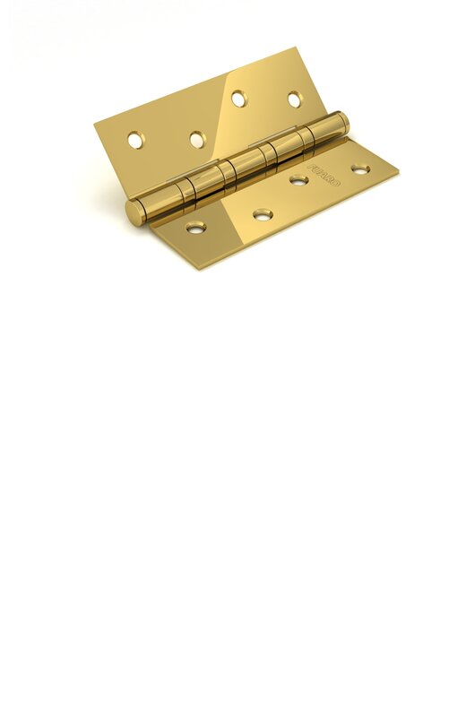Петля Fuaro (Фуаро) универсальная IN4400U PB (4BB 100x75x2,5) латунь