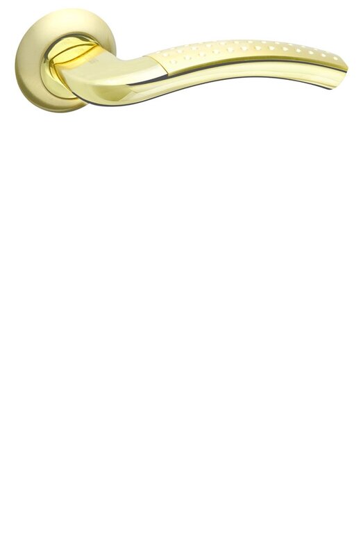 Ручка Fuaro (Фуаро) раздельная R.RM54.INTRO (INTRO RM) SG/GP-4 мат.золото/золото