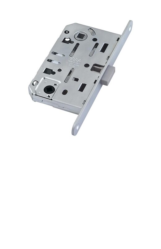 B06102.50.34.567 AGB (АГБ) Защелка врезная WC (мат. хр.) с отв. пл. B02402.05.34 MEDIANA POLARIS