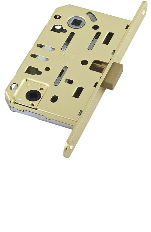 B06102.50.03 AGB (АГБ) (=B04102) Защелка врезная WC (лат.) тех. уп. без отв. пл. MEDIANA POLARIS