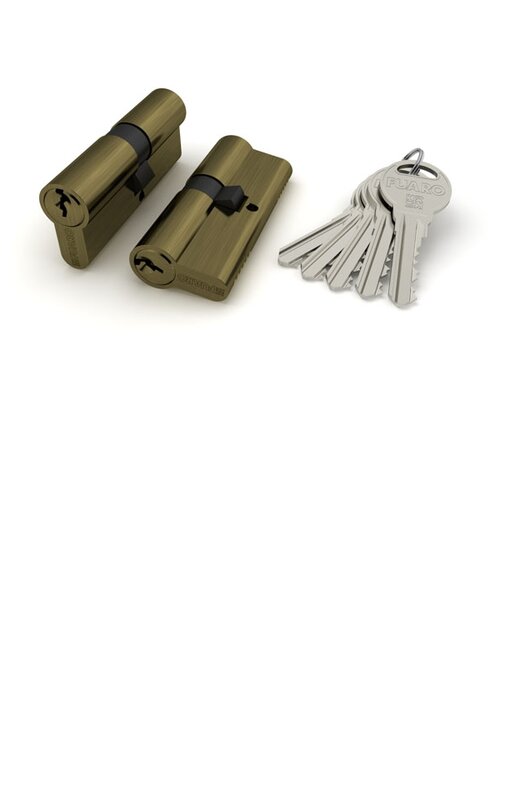 Цилиндровый Fuaro (Фуаро) механизм (R300/60) R3000Key60(25+10+25) AB бронза 5Key