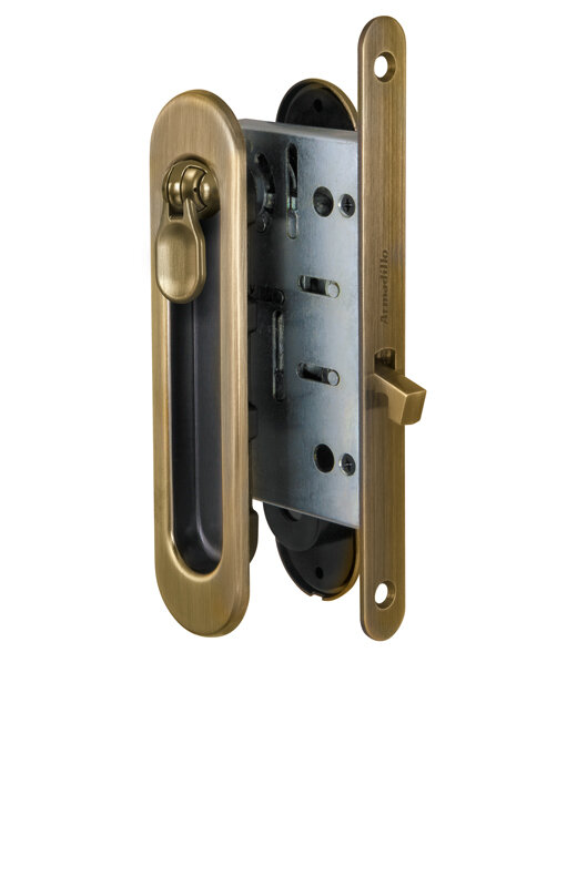 Набор Armadillo (Армадилло) для раздвижных дверей SH.LD152.KIT011-BK (SH011-BK) WAB-11 матовая бронза