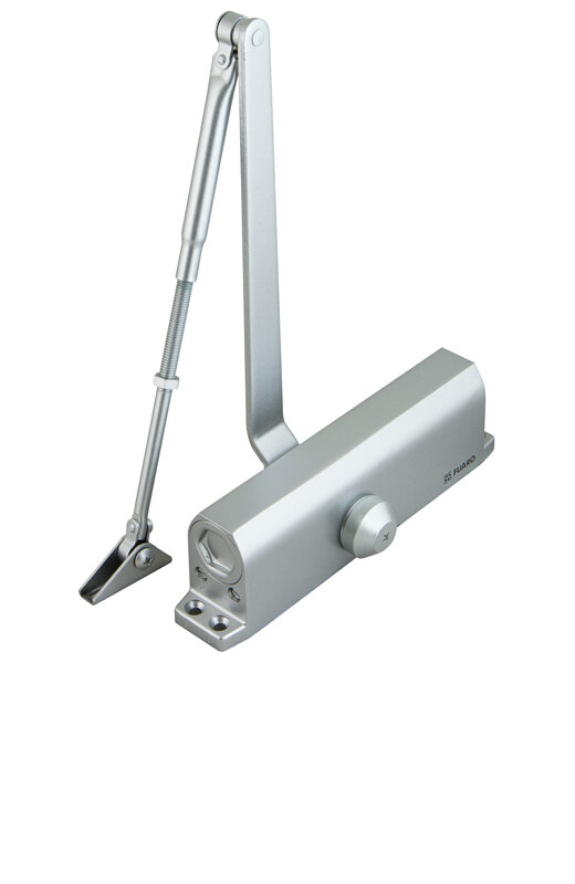 Доводчик Fuaro (Фуаро) дверной DC20-6W (DC-206W) AL до 160 кг (алюминий)