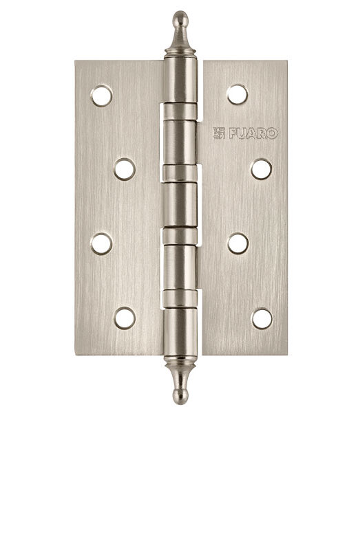 Петля Fuaro (Фуаро) универсальная IN4400UA-BL SN (4BB/A/BL 100x75x2,5) мат. никель БЛИСТЕР