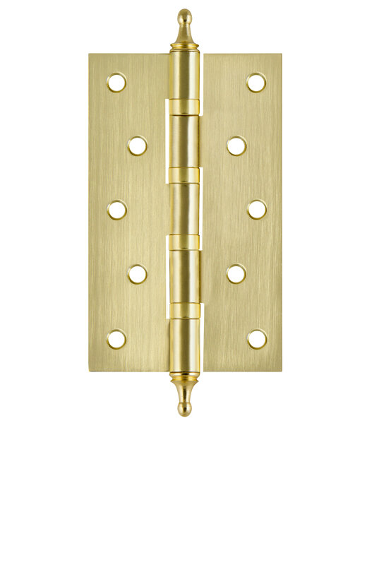Петля Fuaro (Фуаро) универсальная IN5400UA-BL SB (4BB/A/BL 125x75x2,5) мат. золото БЛИСТЕР