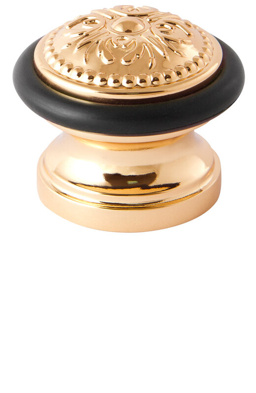 Упор Fuaro (Фуаро) дверной напольный STOPPER/SM01 (DS SM01) GOLD-24 золото 24К