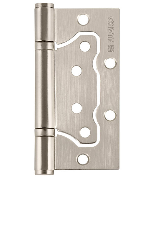 Петля Fuaro (Фуаро) универсальная без врезки IN4500W SN (500-2BB 100x2,5) мат. никель