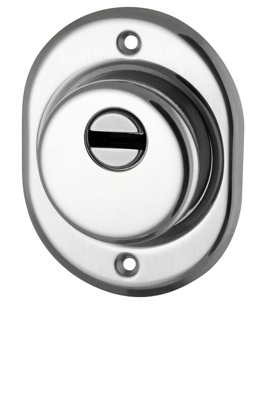 Броненакладка Armadillo (Армадилло) на ЦМ/сквозн. крепл. (от вырывания, 25 мм) ET/ATC-Protector 2-25CP-8 Хром box