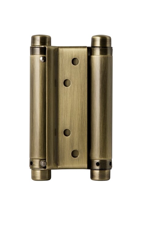 Петля Armadillo (Армадилло) пружинная двусторонняя BH470SS (100*70*1.5) AB (DAS SS 201-4") бронза