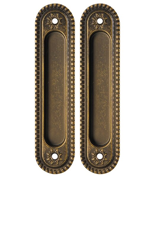 Ручка Armadillo (Армадилло) для раздвижных дверей SH.CL152.010 (SH010/CL) OB-13 античная бронза