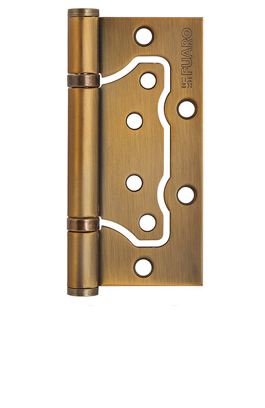 Петля Fuaro (Фуаро) универсальная без врезки IN4500W CF (500-2BB 100x2,5) кофе