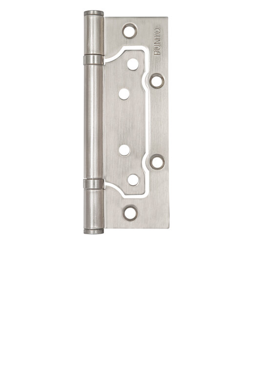 Петля Punto (Пунто) универсальная без врезки IN5200W PN (200-2B 125x2,5) мат. никель