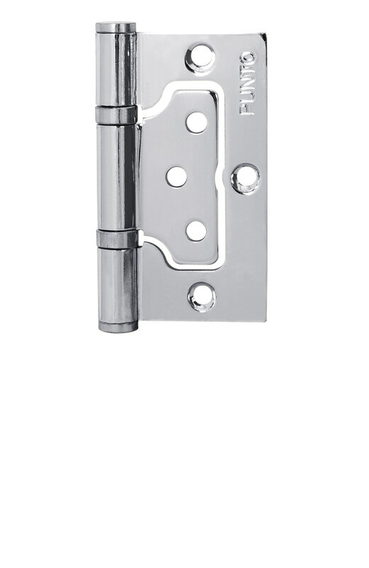 Петля Punto (Пунто) универсальная без врезки IN3200W CP (200-2B 75x2,5) хром