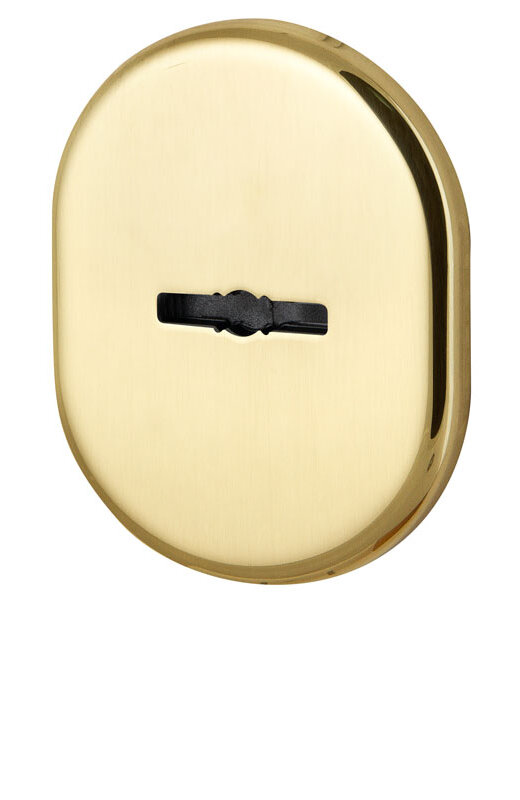 Декоративная накладка Armadillo (Армадилло) на сувальдный замок со шторкой PS-DEC CT (ATC Protector 1) GP-2 Золото