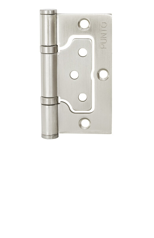 Петля Punto (Пунто) универсальная без врезки IN3200W-HD PN (200-2B/HD 75x2,5) мат. никель