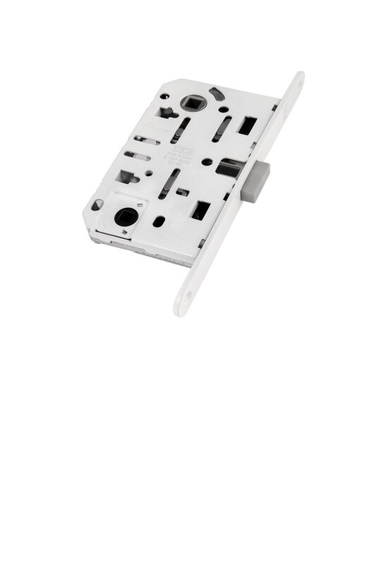 B06102.50.FM.567 AGB (АГБ) Защелка врезная WC (белый) с отв. пл. B02402.05.91 MEDIANA POLARIS