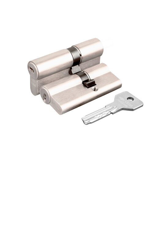 Цилиндровый Cisa (Чиза) механизм ASIX OE300-26.12 (65 мм/25+10+30), НИКЕЛЬ