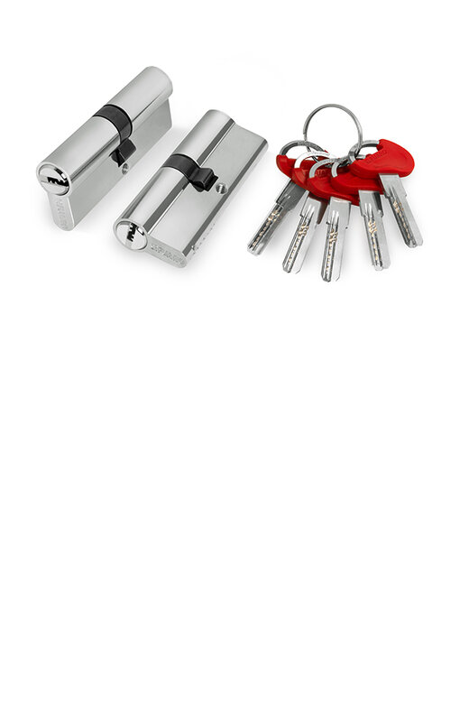 Цилиндровый Fuaro (Фуаро) механизм (D-PRO500/80) D-PRO5000Key80(30+10+40) CP хром 5Key