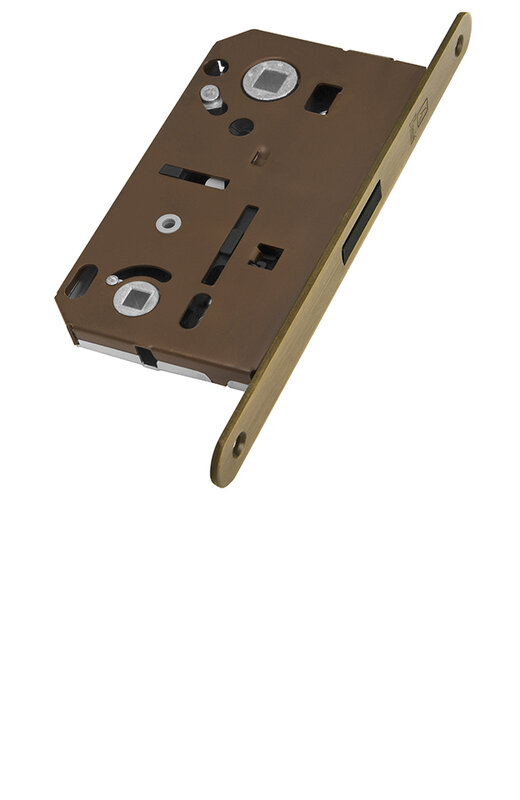 Замок Bonaiti (Бонаити) межкомнатный магнитный под WC B-FORTY N67 (античная бронза)