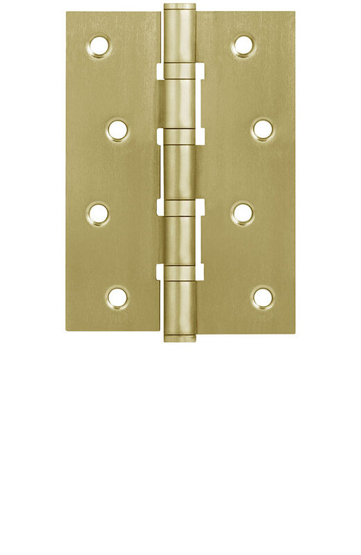 Петля Ajax (Аякс) универсальная IN4000U SB (4B/P 100x70x2) мат. золото ПАКЕТ