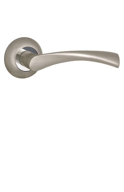 Ручка Punto (Пунто) раздельная R.TL54.CRONA (CRONA TL) SN/CP-3 матовый никель/хром