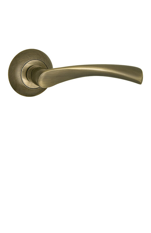 Ручка Punto (Пунто) раздельная R.TL54.CRONA (CRONA TL) ABG-6 зеленая бронза