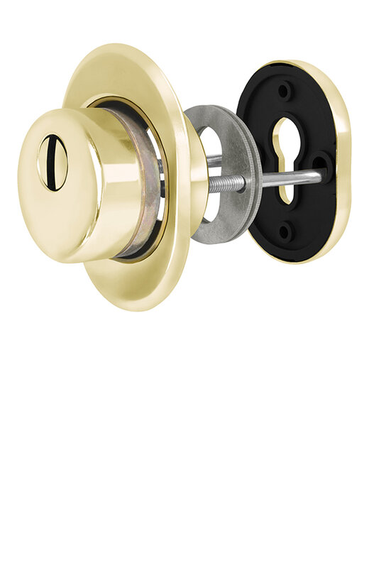 Броненакладка врезная Fuaro (Фуаро) с чашкой DEF 9726 M6x90 (в комплекте с накладкой на цилиндр) GP-золото