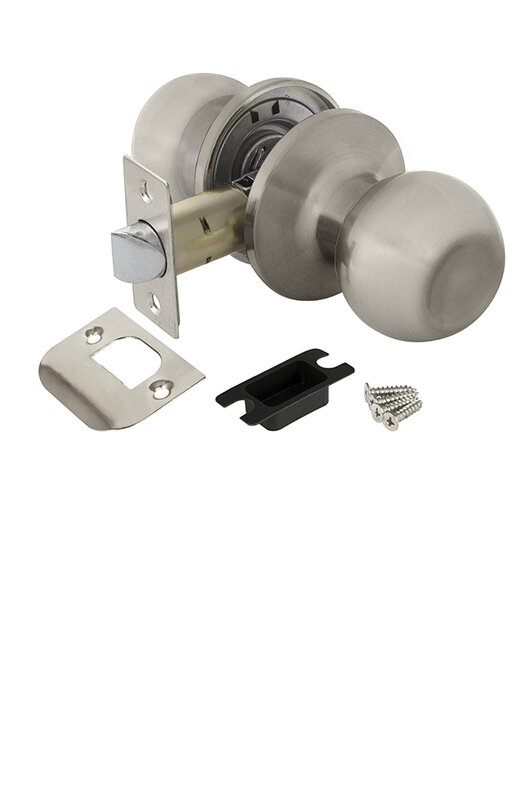 Ручка Ajax (Аякс) защелка DK682 SN-PS (6082 SN-P) (без фик.) мат. никель
