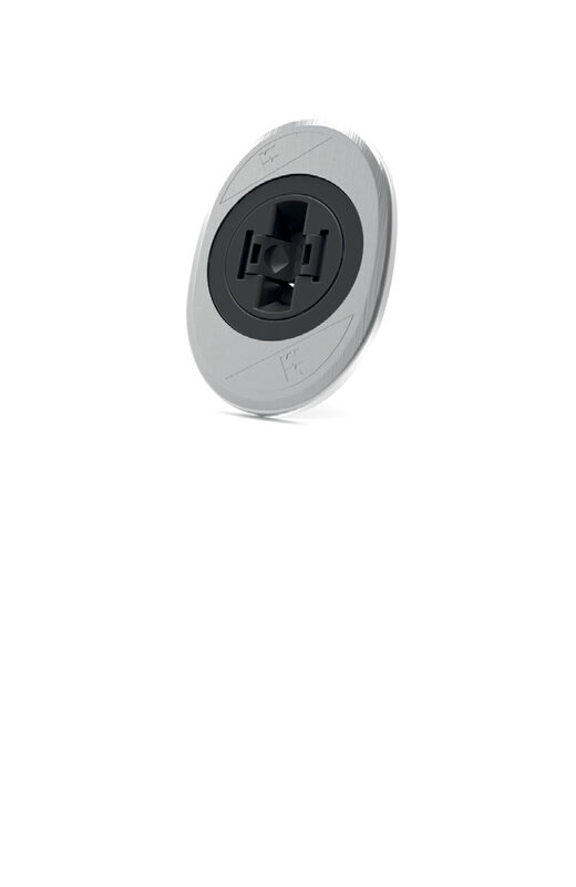 Накладка Mottura (Моттура) на замок 3D KEY, внутренняя 95.503B0 /глубина 10 (ХРОМ), 1 шт